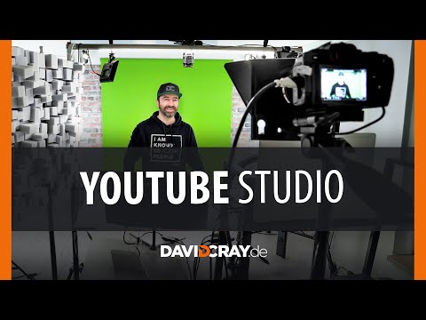 YouTube Studio Setup 2021 – So gehts günstig und professionell | David Cray