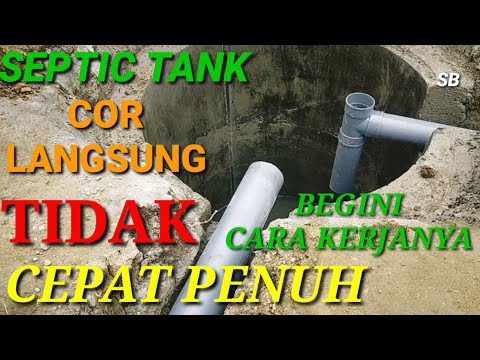 Video: Apa yang dimaksud dengan bidang resapan untuk septic tank?