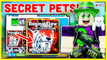 Unlocking EVERY SECRET PET In Tap Simulator… These Pets Are OP! Roblox