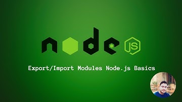 How to Export Import Modules  in Node.js  | Node JS Tutorial For Beginners