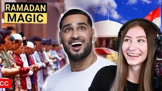 Ramadan in Indonesia Waseem's Way Travel Vlog Reaction Carlie Shea What Now