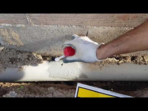 Réparer une canalisation où tuyau en PVC