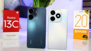 Tecno Spark 20 VS Redmi 13C: Clash of Titans.