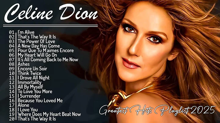 Céline Dion Mix Songs 2025 - Celine Dion Greatest Hits Full Album - Best Songs of World Divas #ad