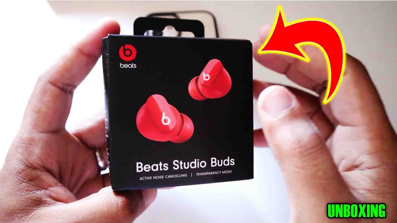 Unboxing / Destapado 🎧 Apple BEATS STUDIO BUDS Rojos |SIEPONLINE| - YouTube