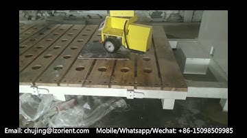 Laizhou Oriental Multi function granite marble quartz CNC 5 axis profiling cutting machine