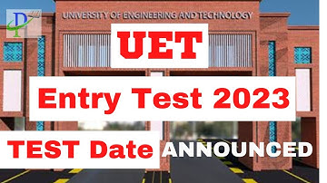 UET Entry Test 2023 Test Date Announced ll How to Prepare ECAT 2023 ll ECAT Test Preparation 2023