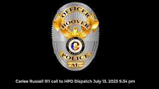 Carlee Russell's 911 call to Dispatch on July 13, 2023.