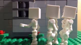 MC Lego Unfinish Project - Spooky Scary Skeleton