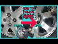 [DIY Car Mods] How To Polish Si/SIR Rims or Any Aluminum Rims