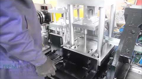 Automatic Adjust size C channel roll forming machine