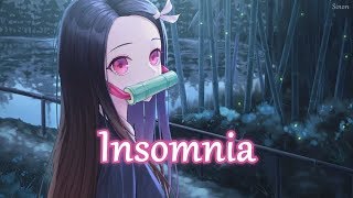 Nightcore - Insomnia - (Lyrics)