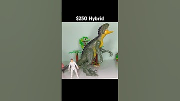 $20 Vs $20,000 Hybrid Dinosaur | #jurassicworld #scorpiosrex #jurassicworldrebirth