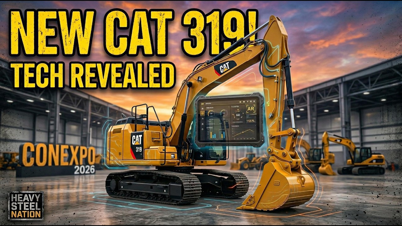 パワーキャット Caterpillar's NEW Cat 319 & Heavy Tech Unveiled at ConExpo 2026