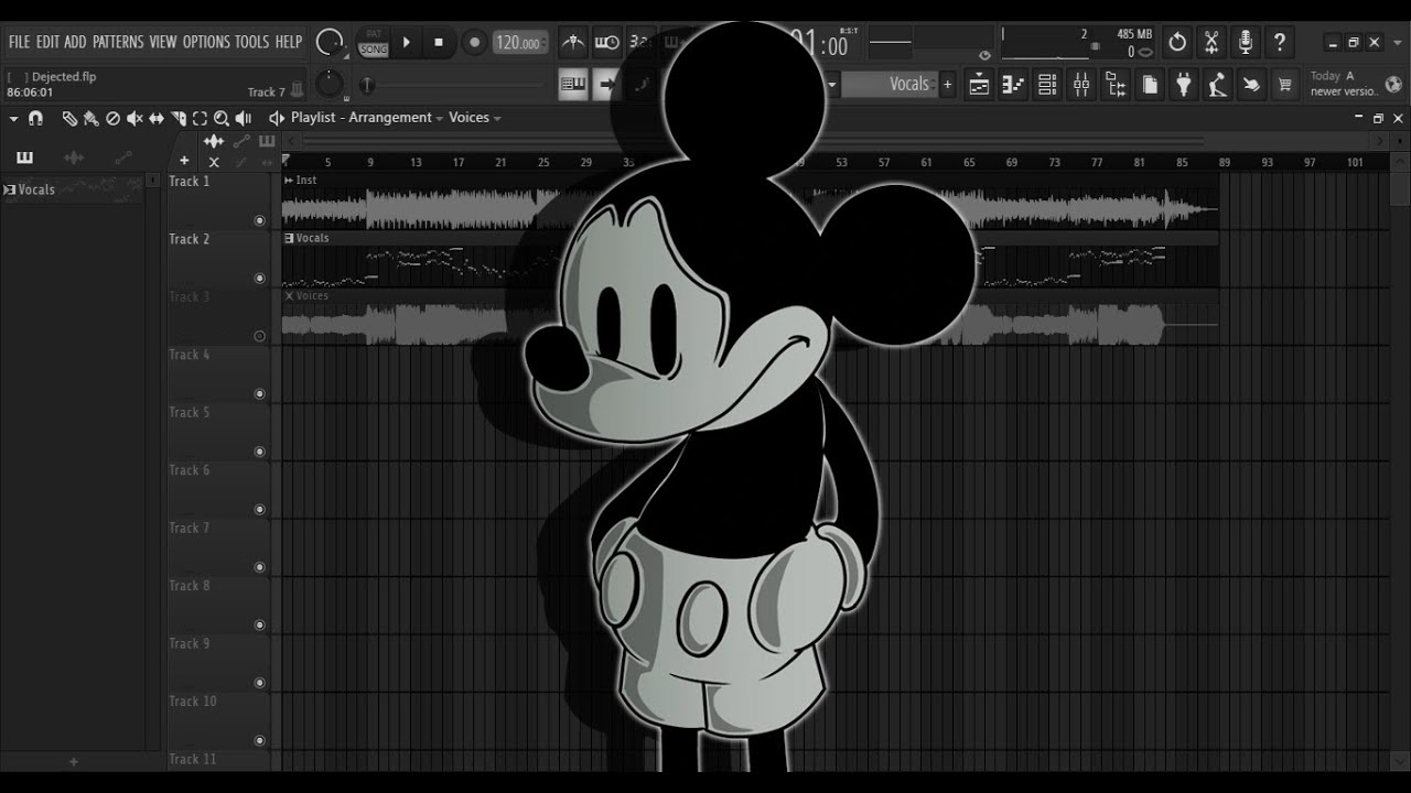 FNF Sunday Night Reborn - Dejected FLP Vocal Recreation