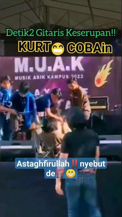 Viral⁉️Detik2 Gitaris Kesurupan, Astaghfirullah Nyebut2 De‼️#shorts #viral #feedshorts