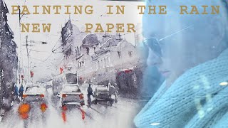 Etchr Paper Review Loose Watercolor Tutorial Urban Plein Air in Melbourne Australia