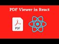 React-PDF : PDF Viewer in React JS