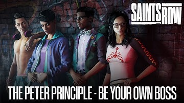 SAINTS ROW Walkthrough Gameplay - The Peter Principle - Be Your Own Boss (No Commentary)