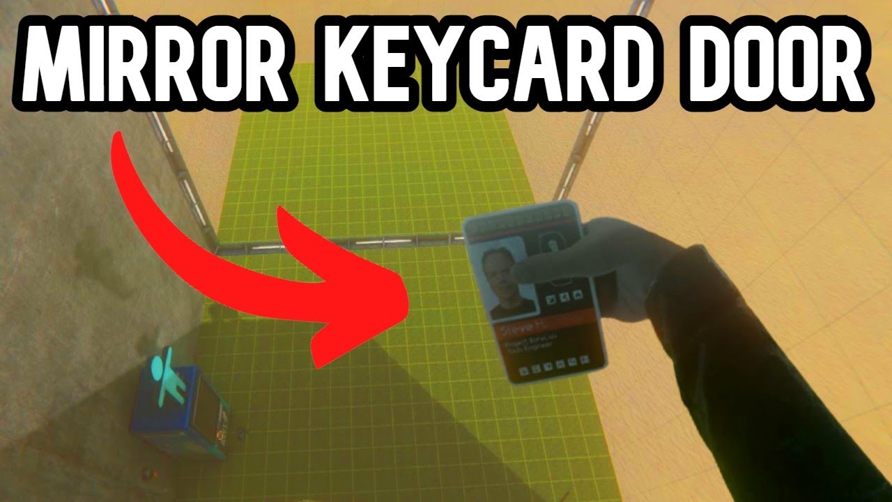 BONELAB KEY CARD doors MIRROR(NEW BONELAB UPDATE) YouTube