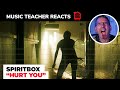 Music Teacher REACTS TO Spiritbox "Hurt You" | MUSIC SHED EP 171