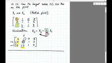 Numerics Lec05c: Gauss elimination with partial pivoting (Fall 2024)
