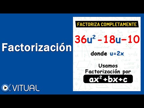 Aprende a Factorizar ✅ Trinomio de la forma ax²+bx+c | Ejemplo 2