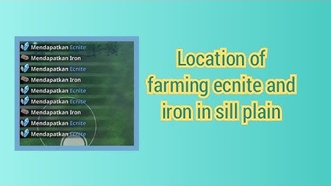 Epic Conquest 2 - Lokasi Farming Ecnite and Iron