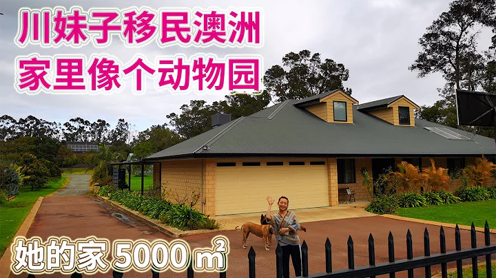【澳洲】移民故事：川妹子移民澳洲六年，生活在西澳大利亚州珀斯，家里像个动物园、她的家占地5000㎡，种满了各种果树。 - 天天要闻