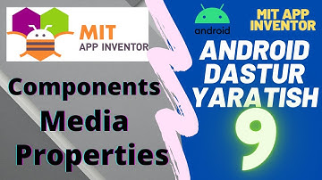 1 video MIT app inventor Components Media Properties Label