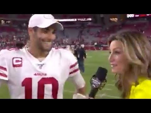jimmy-garoppolo-shoots-his-shot-at-fox-sports-reporter-erin-andrews