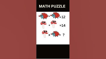 Math Puzzle #shorts #maths #youtubeshorts #mathspuzzle #tricks #math #puzzle #puzzlegame #ilearn