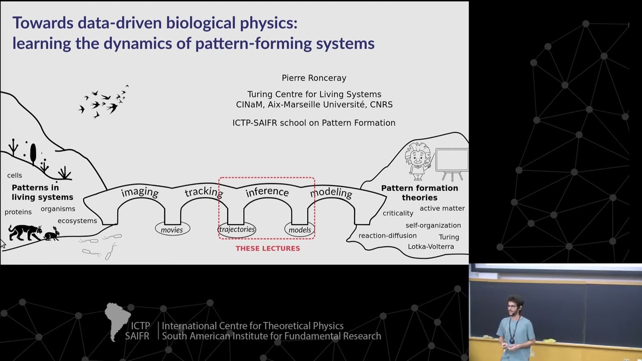 Pierre Ronceray: Towards data-driven biological physics: learning the dynamics of... - Class 1