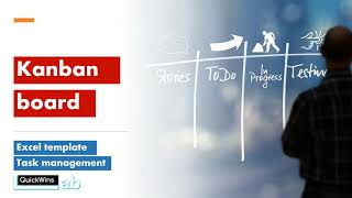 KanBan Tasks Management Excel Template