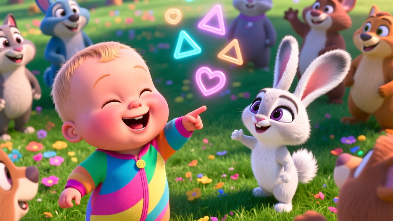 Baby Smile With Friends 😊🧸 | Fun Social Skills and Learning for Kids | Preschool Educational Video