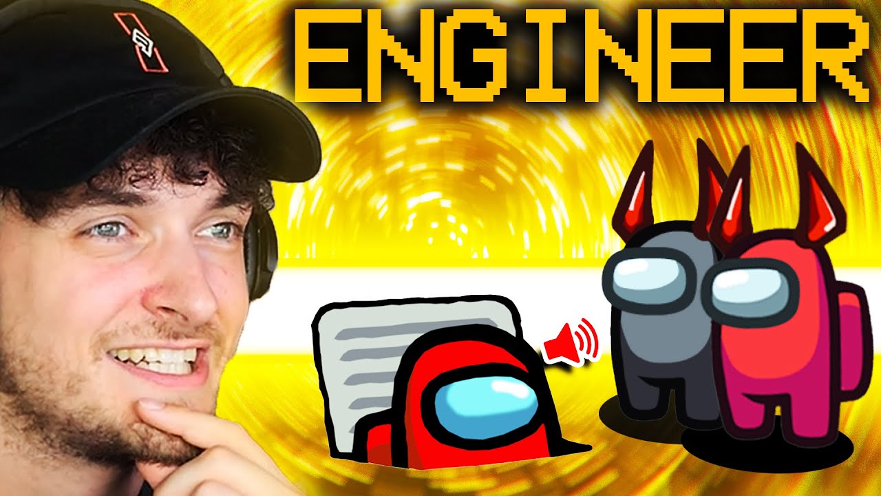 DE 10 IQ ENGINEER IN AMONG US - YouTube