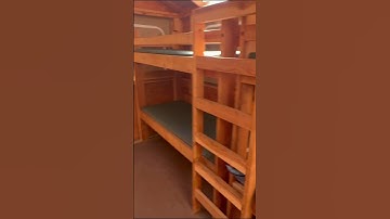 my summer camp cabin tour! 🏞️ #summercamp #campamerica