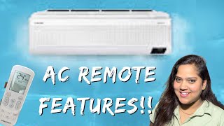 Samsung AC Remote Control Demo Tamil |  How to use the remote ? Subscribers Request