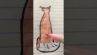 How to make barbie dress with glitter#youtub#shortsfeed