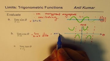 03 Limit may not Exist for Trig Functions