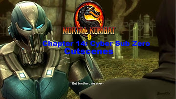Mortal Kombat 9 - Story Mode Chapter 14: Cyber Sub Zero Cutscenes