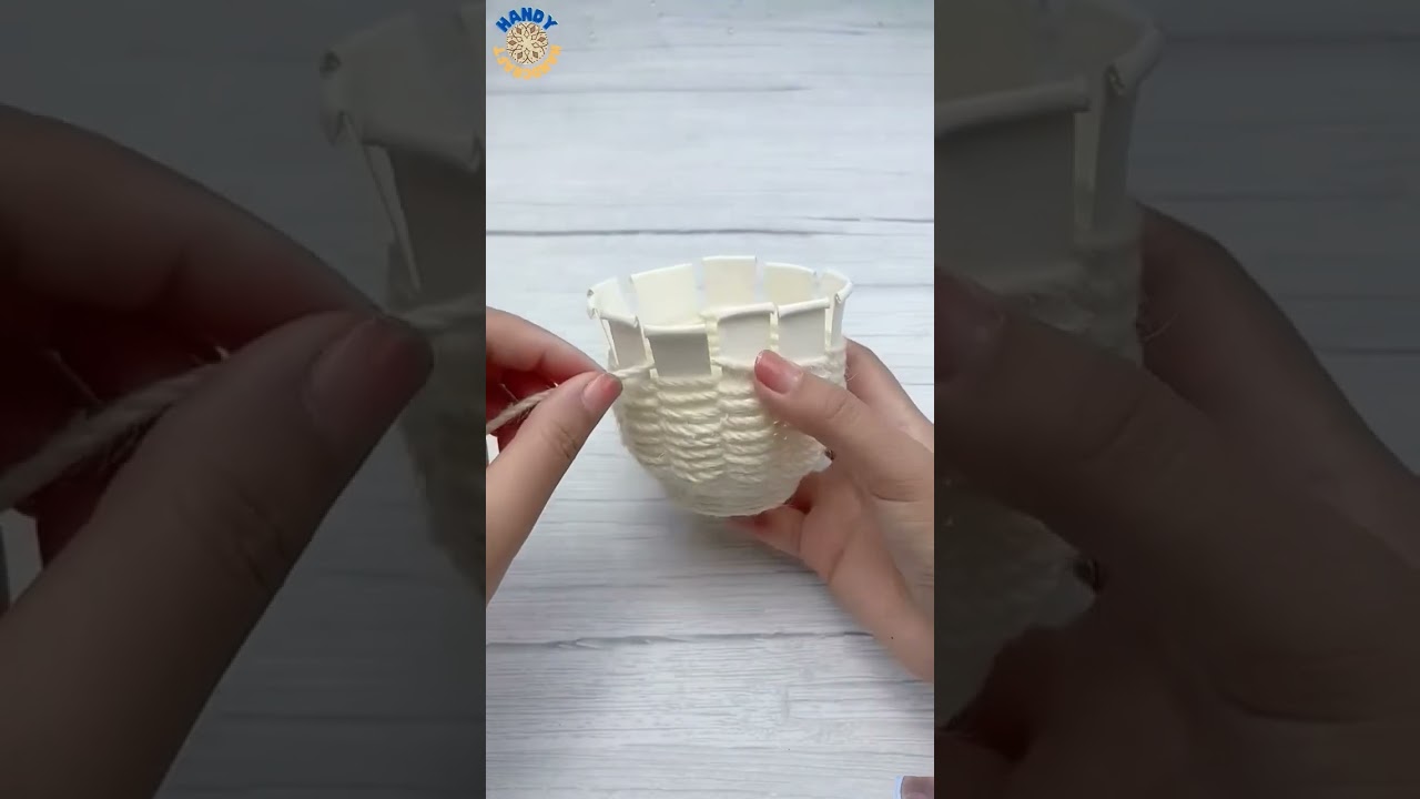 whool flower Port DIY easy# flowerport