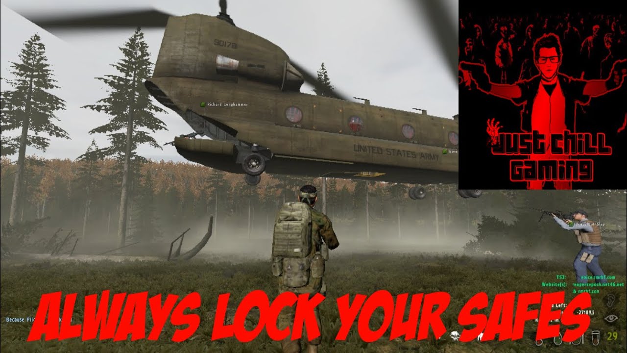 DayZ Overpoch Always Lock Your Safes YouTube