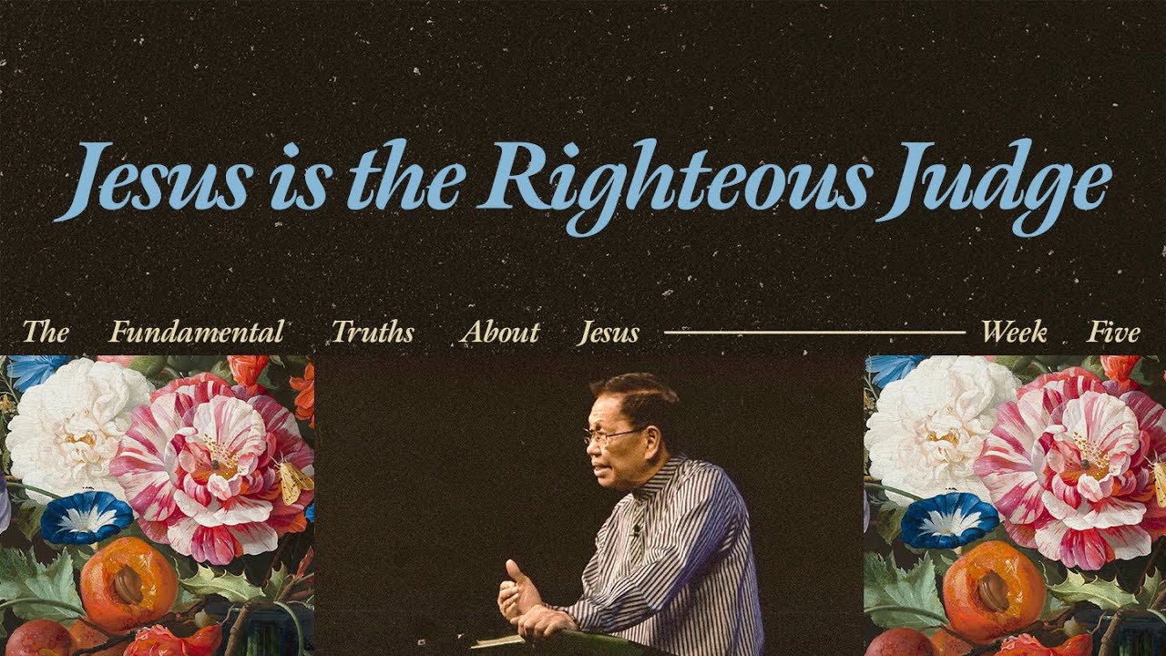JESUS IS THE RIGHTEOUS JUDGE | BISHOP CARLITO VILLANUEVA - YouTube