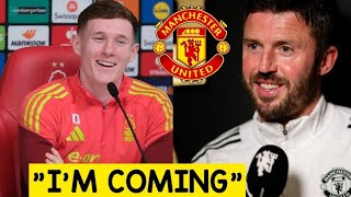 SHOCKING BOMBSHELL! ELLIOTT ANDERSON TELLS MICHAEL CARRICK “I’M COMING” MAN UNITED FANS GO WILD 