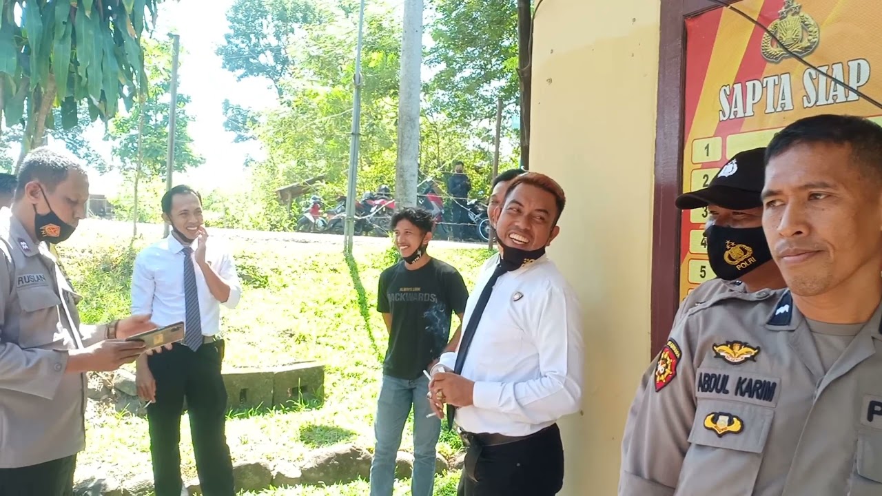 KUNJUNGAN KERJA KAPOLRES GOWA DAN KETUA BHAYANGKARI CABANG POLRES GOWA DI POLSEK PARANGLOE