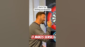 Darts tip: setting up doubles couldn