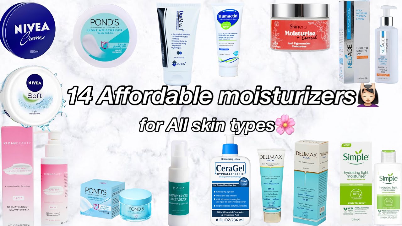 BEST & AFFORDABLE MOISTURIZERS AVAILABLE IN PAKISTANFOR ALL SKIN TYPE