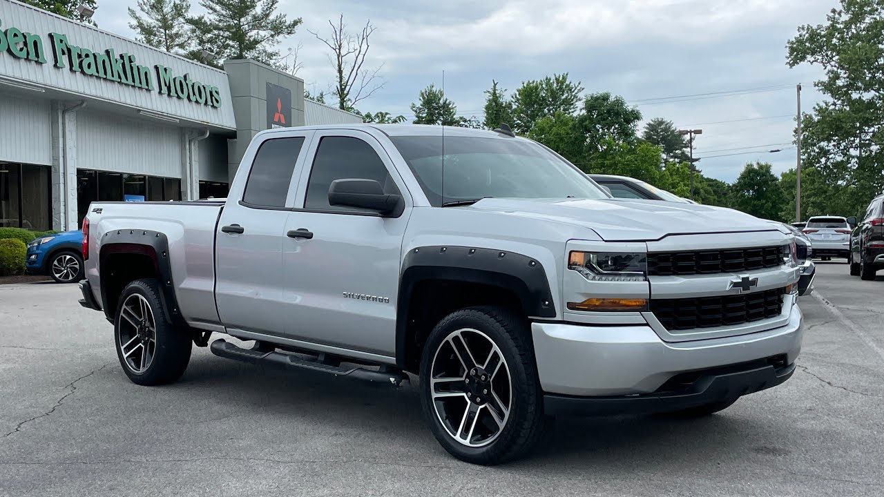 2018 CHEVROLET SILVERADO 1500 CUSTOM - YouTube