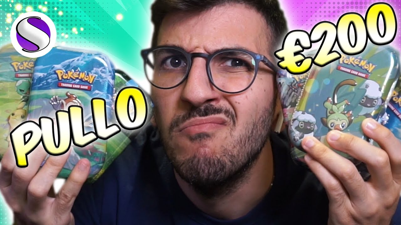 APRO TUTTE le MINI TIN e TROVO una CARTA POKEMON RARISSIMA da €200,00 ...